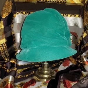Vintage Green Belvet Hat